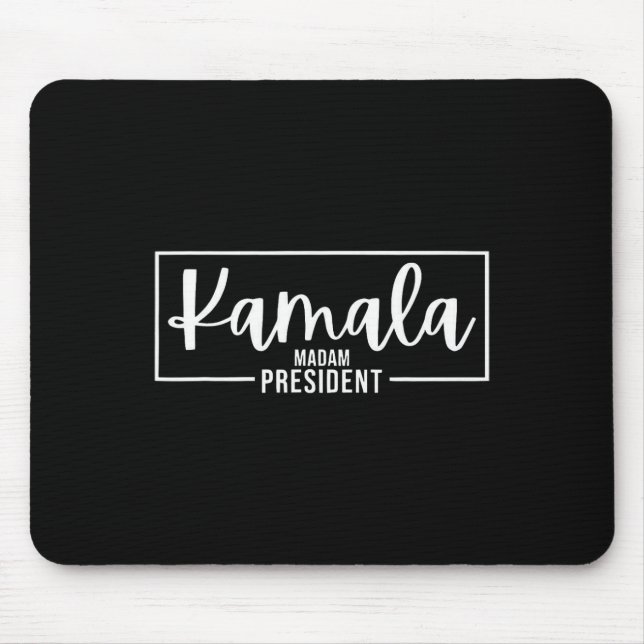 Mousepad Senhora Presidente - Kamala Harris 2024 (Frente)