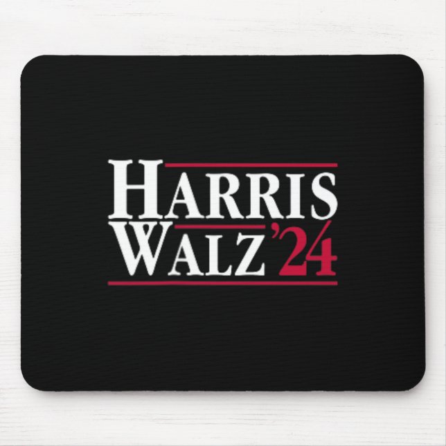 Mousepad Senhora Presidente Kamala Harris Tim Wheimer Vp Br (Frente)