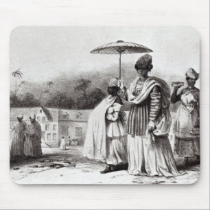 Mousepad Senhora que toma a criança ao baptismo