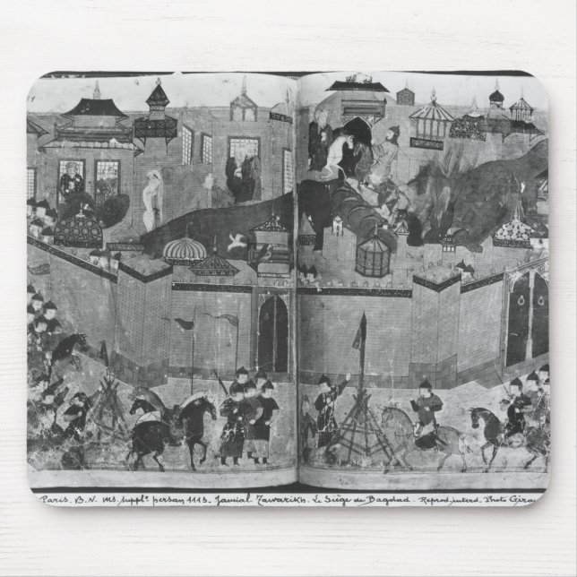 Mousepad Senhora Suppl PersanMongols sob a liderança (Frente)