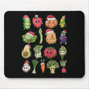 Mousepad Senhoras do almoço Comida de Natal Diversão Xmas