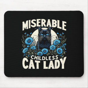 Mousepad Senhoras Miseráveis Da Mulher Gato-Iva Da Eleição