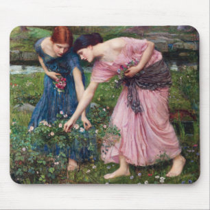 Mousepad Senhoras que escolhem Rosas, John William Waterhou