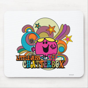 Mousepad Senhorita pequena Chatterbox & redemoinhos