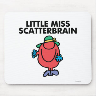 Mousepad Senhorita pequena de ondulação Scatterbrain