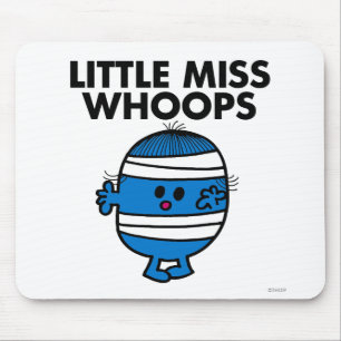 Mousepad Senhorita pequena enfaixada Gritar