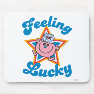 Mousepad Senhorita pequena estrela afortunada