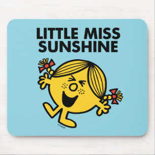 Mousepad Senhorita pequena gritando Luz do sol
