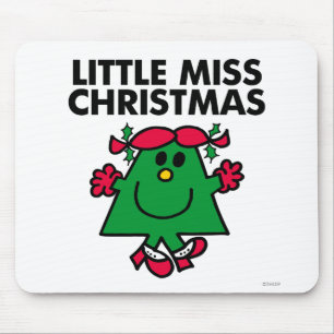 Mousepad Senhorita pequena Natal Sorriso