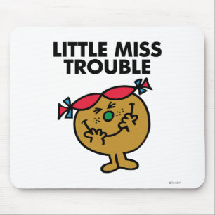 Mousepad Senhorita pequena Problema que riem