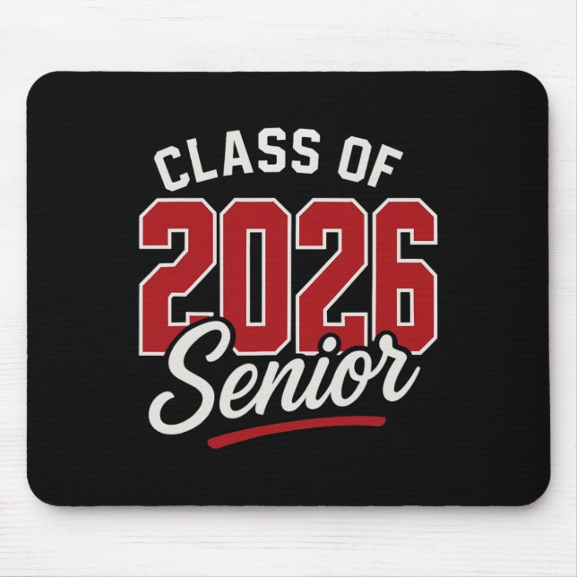 Mousepad Sênior 2026 Cl De 2026 Sêniores Graduação 2026 Sen (Frente)