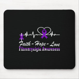 Mousepad Sensibilização Coração Cristã