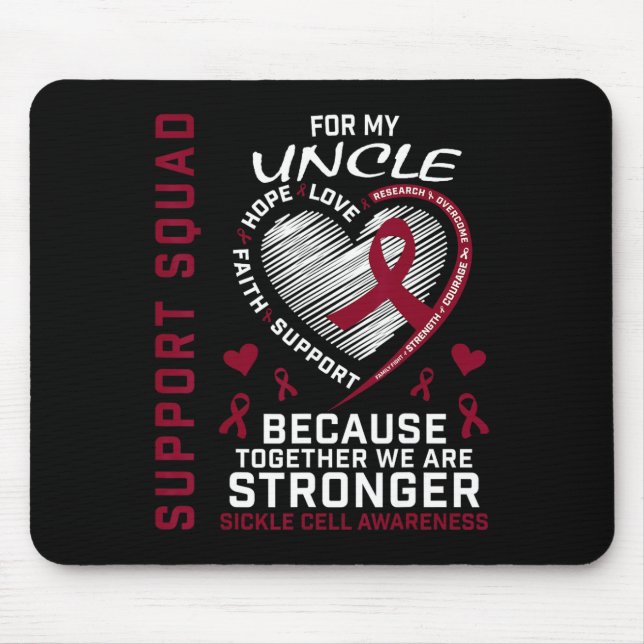Mousepad Sensibilização das Células Falsiformes Camisa Supo (Frente)