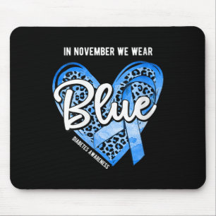 Mousepad Sensibilização das mulheres para a diabetes em nov