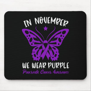 Mousepad Sensibilização Do câncer de pâncreas Em Novembro V