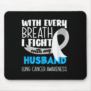Mousepad Sensibilização Do Cancer Pulmonar A Cada Respiraçã