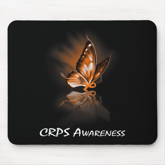 Mousepad Sensibilização do CRPS da Faixa de Opções da Borbo (Frente)