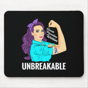 Mousepad Sensibilização do Guerreiro para a Prevenção do Su