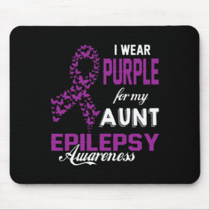 Mousepad Sensibilização Epilepsia Eu Visto Roxo Para Minha