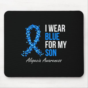 Mousepad Sensibilização Eu Visto Azul Para O Meu Filho Rib