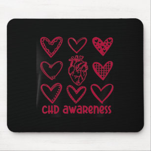 Mousepad Sensibilização Infantil Doença Anatômica Cardíaca 