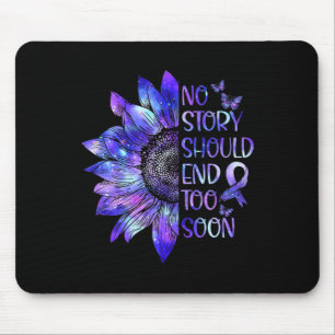 Mousepad Sensibilização Nenhuma História Deve Acabar Muito 