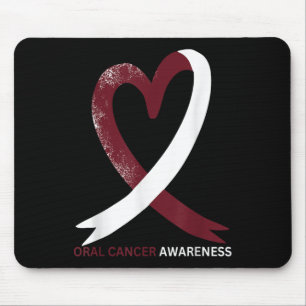Mousepad Sensibilização Oral para o Cancer Mês 2024 Pescoço