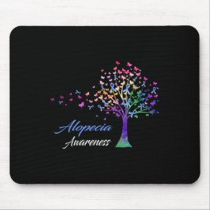 Mousepad Sensibilização para a Alopecia de Friso