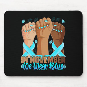 Mousepad Sensibilização para a diabetes em novembro Vestimo