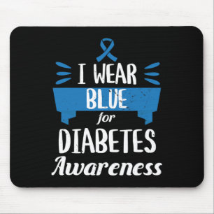 Mousepad Sensibilização para a diabetes Mês I Visto T1 T2 a