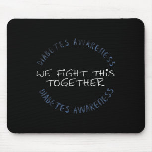 Mousepad Sensibilização para a diabetes T1D - Diabetes Famí