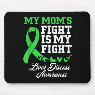 Mousepad Sensibilização Para A Doença Do Fígado Minha Luta