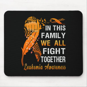 Mousepad Sensibilização Para A Efeito Laranja Nesta Família