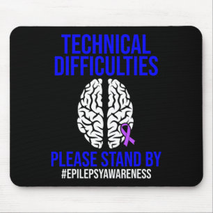 Mousepad Sensibilização para a Epilepsia Guerreiro Epilépti