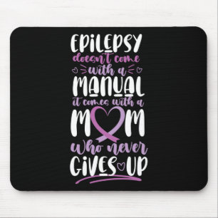 Mousepad Sensibilização para a epilepsia Mamãe não vem com 