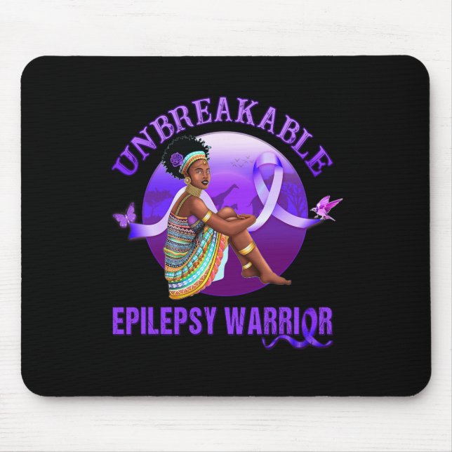Mousepad Sensibilização para a Epilepsia Mulheres Negras (Frente)