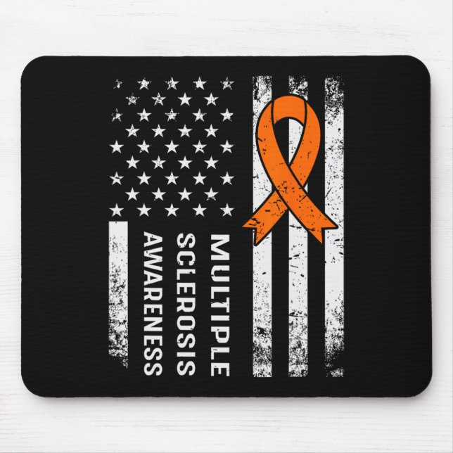 Mousepad Sensibilização para a Esclerose Múltipla Faixa Lar (Frente)