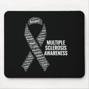 Mousepad Sensibilização Para A Esclerose Respeitar A Oferta