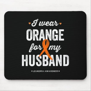 Mousepad Sensibilização Para A Leucemia Eu Visto Laranja Pa