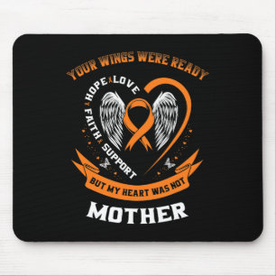 Mousepad Sensibilização para a leucemia Mãe Suas Asas Estav