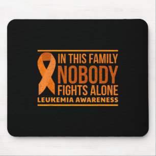 Mousepad Sensibilização Para A Leucemia Nesta Família Ningu
