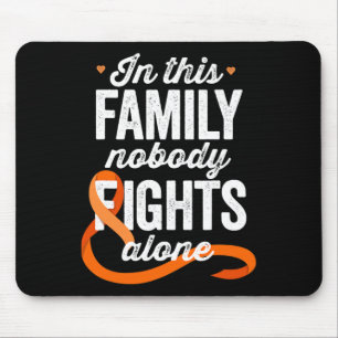 Mousepad Sensibilização Para A Leucemia Nesta Família Ningu