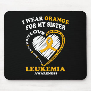 Mousepad Sensibilização Para A Leucemia - Visto Laranja Par