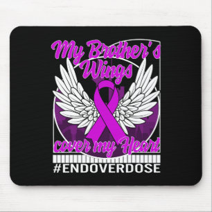 Mousepad Sensibilização para a overdose de fármacos Cobrir 