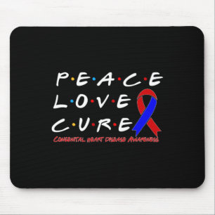 Mousepad Sensibilização para a paz Cura do amor