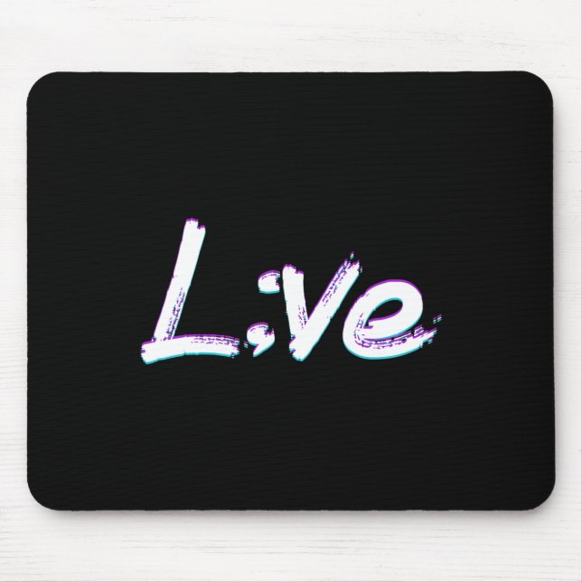Mousepad Sensibilização para a Prevenção ao Suicídio em Sem (Frente)