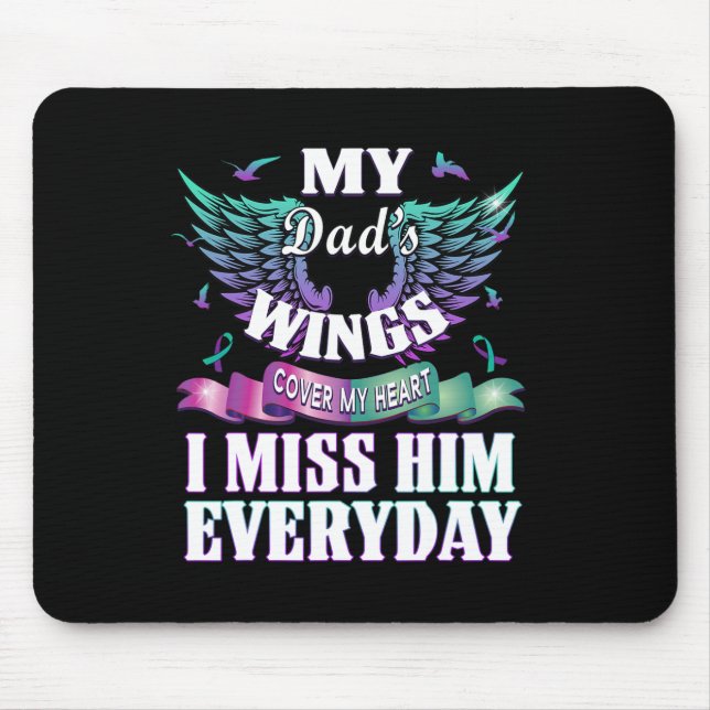 Mousepad Sensibilização para a prevenção do suicídio Eu sin (Frente)