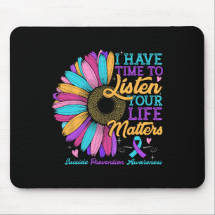 Mousepad Sensibilização Para A Prevenção Do Suicídio Tenho