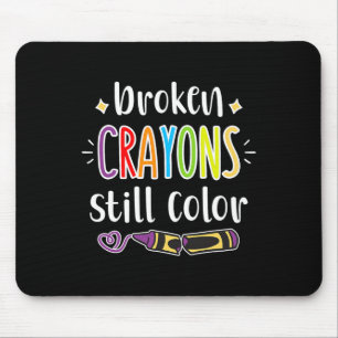 Mousepad Sensibilização para a saúde - Crayons ainda são co