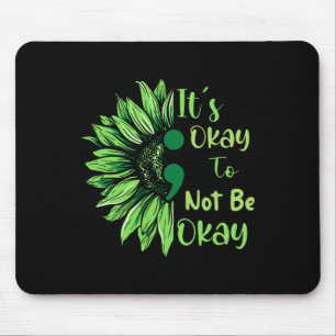 Mousepad Sensibilização Para A Saúde Girassol Está Tudo Bem
